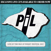 PiL: Live At The Isle of Wight Festival 2011 CD