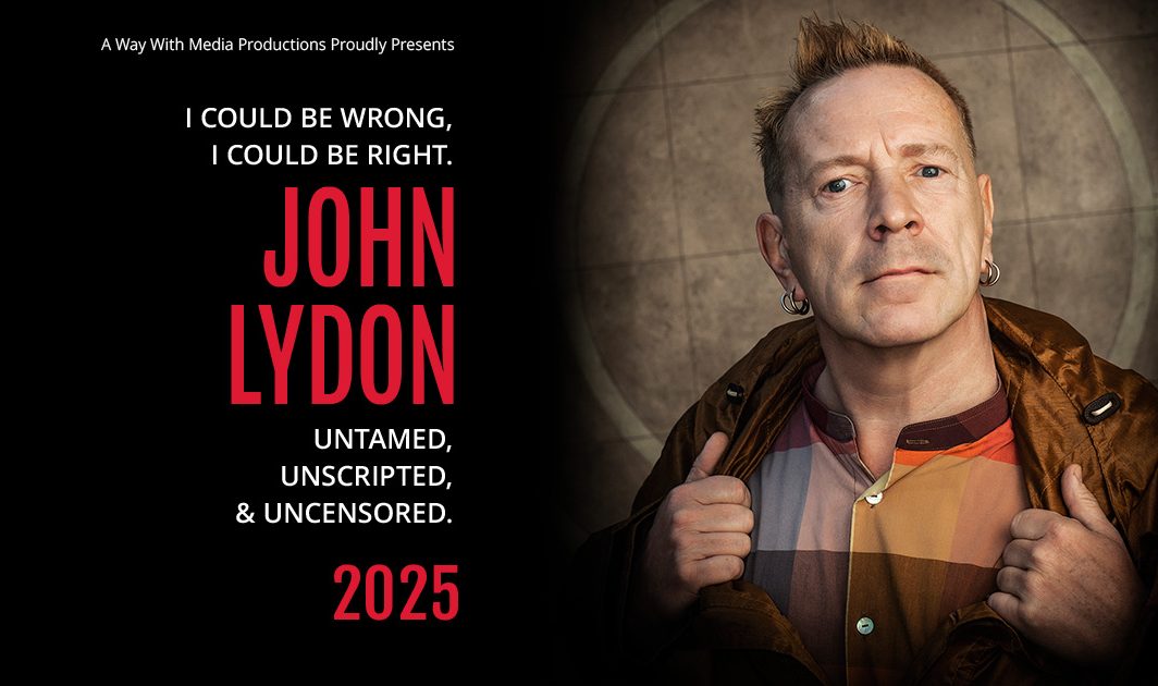 John Lydon - I Could Be Wrong, I Could Be Right - Q&A Tour 2025